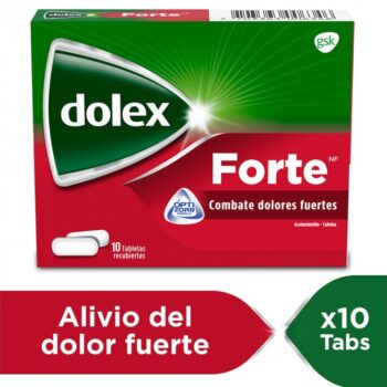 DOLEX FORTE 10 TABLETAS: ALIVIO RÁPIDO Y EFECTIVO