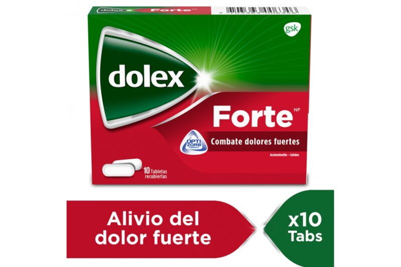 DOLEX FORTE 10 TABLETAS: ALIVIO RÁPIDO Y EFECTIVO