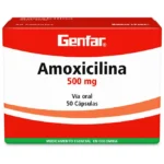 AMOXICILINA 500 MG CAJA CON 50 CÁPSULAS