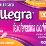 ALLEGRA® 120MG - ALIVIO RÁPIDO Y EFECTIVO DE LA ALERGIA
