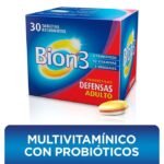 BION 3 MULTIVITAMÍNICO CON PROBIÓTICOS 30 TABLETAS RECUBIERTAS
