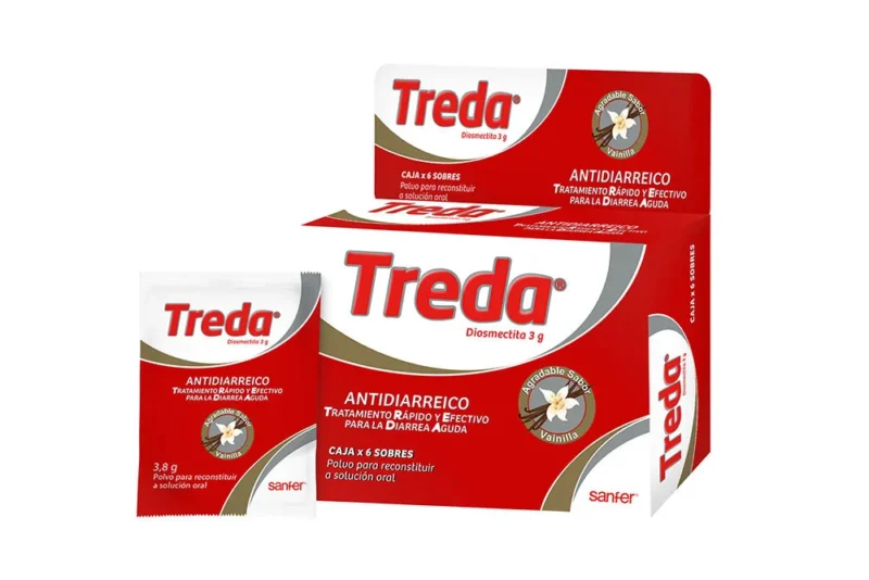 TREDA EN POLVO 3 G CAJA CON 6 SOBRES