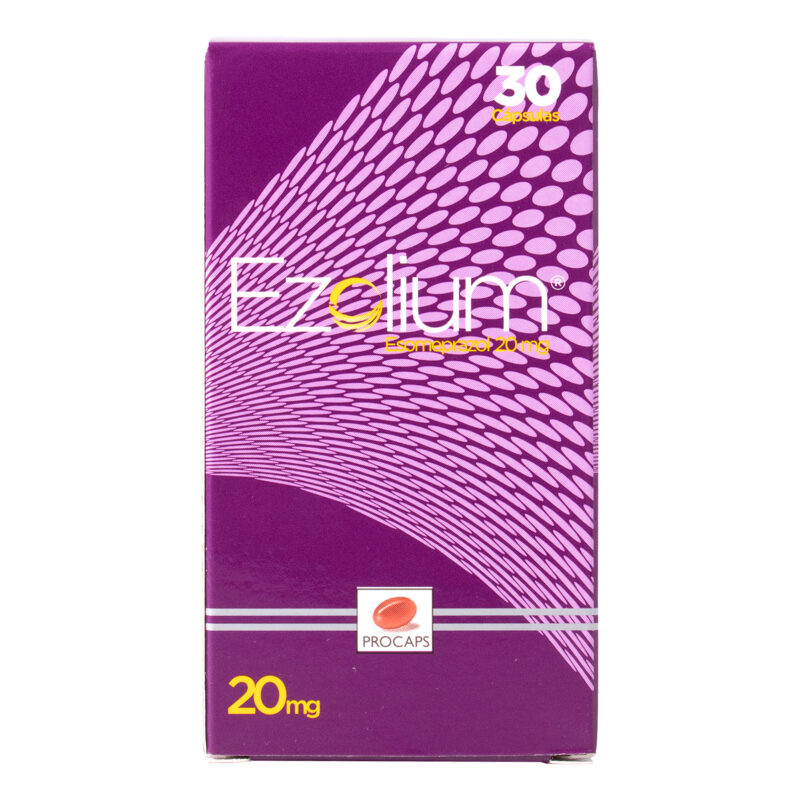 EZOLIUM 20 MG 30 TABLETAS