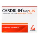 CARDIK-IN 160/1.25 MG 30 TABLETAS