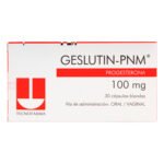 GESLUTIN 100 MG 30 CAPSULAS