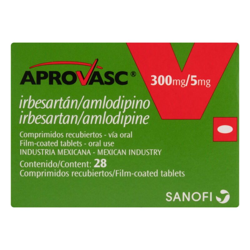 APROVASC 300/5 MG 28 TBS