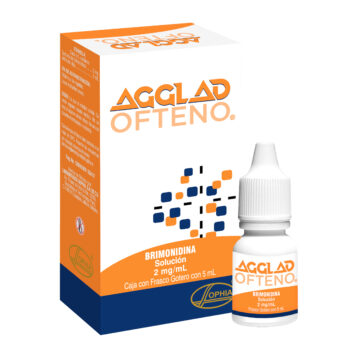 AGGLAD OFTENO 5 ML (BRIMONIDINA)