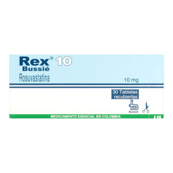 REX ROSUVASTATINA 10 MG 30 TBS