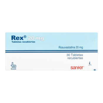 REX ROSUVASTATINA 20 MG 30 TBS