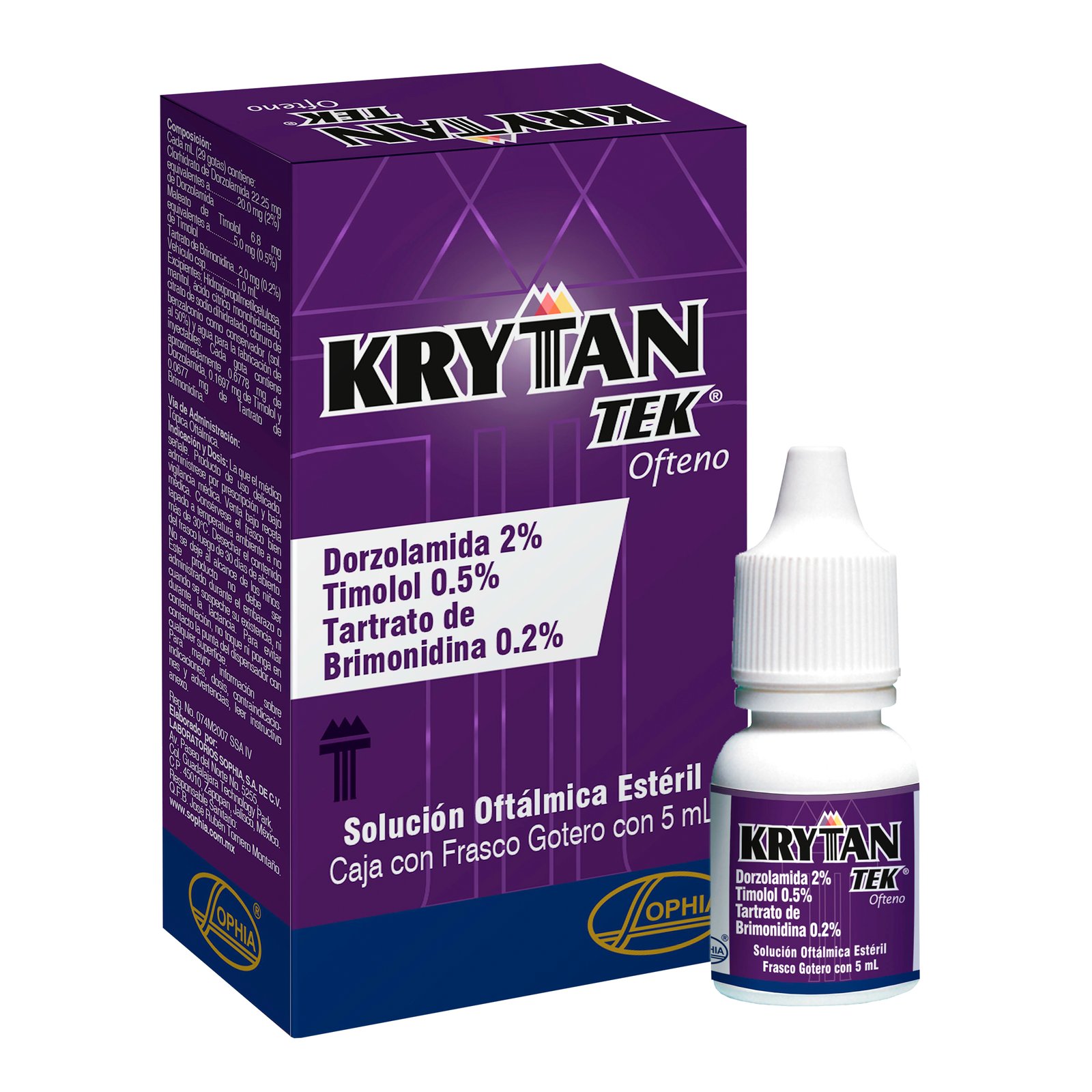 KRYTANTEK OFTENO 5 ML