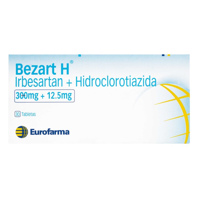 BEZART H 300/12.5 MG 30 TBS